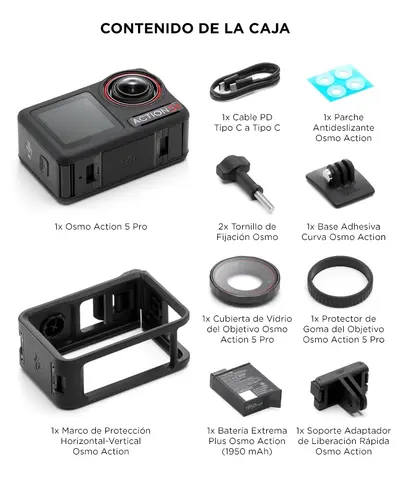 Cámara DJI Osmo Action 5 PRO - Imagen 3